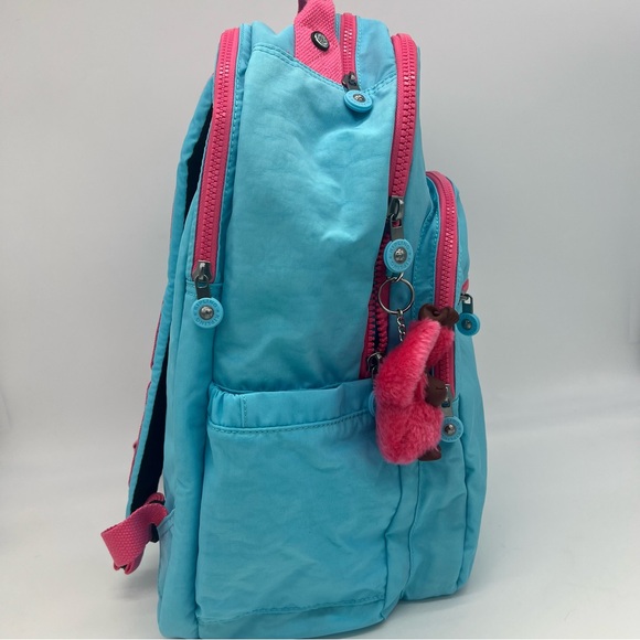 Seoul Extra Large 17" Laptop Backpack Blue Sea Combo - Picture 4 of 16